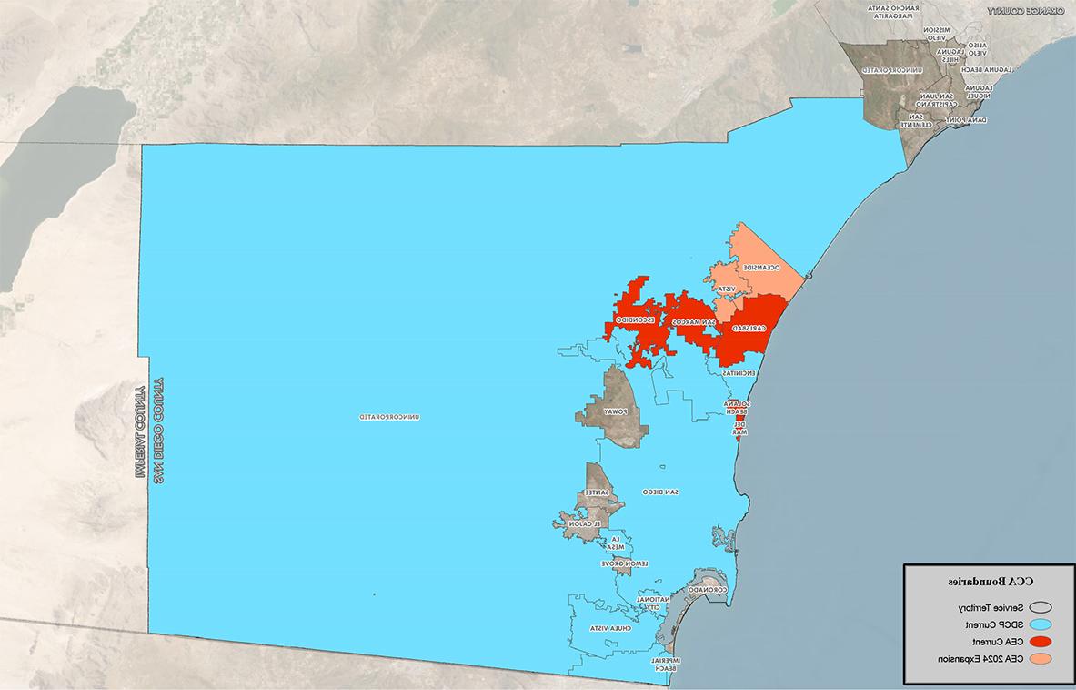 CCA boundary map